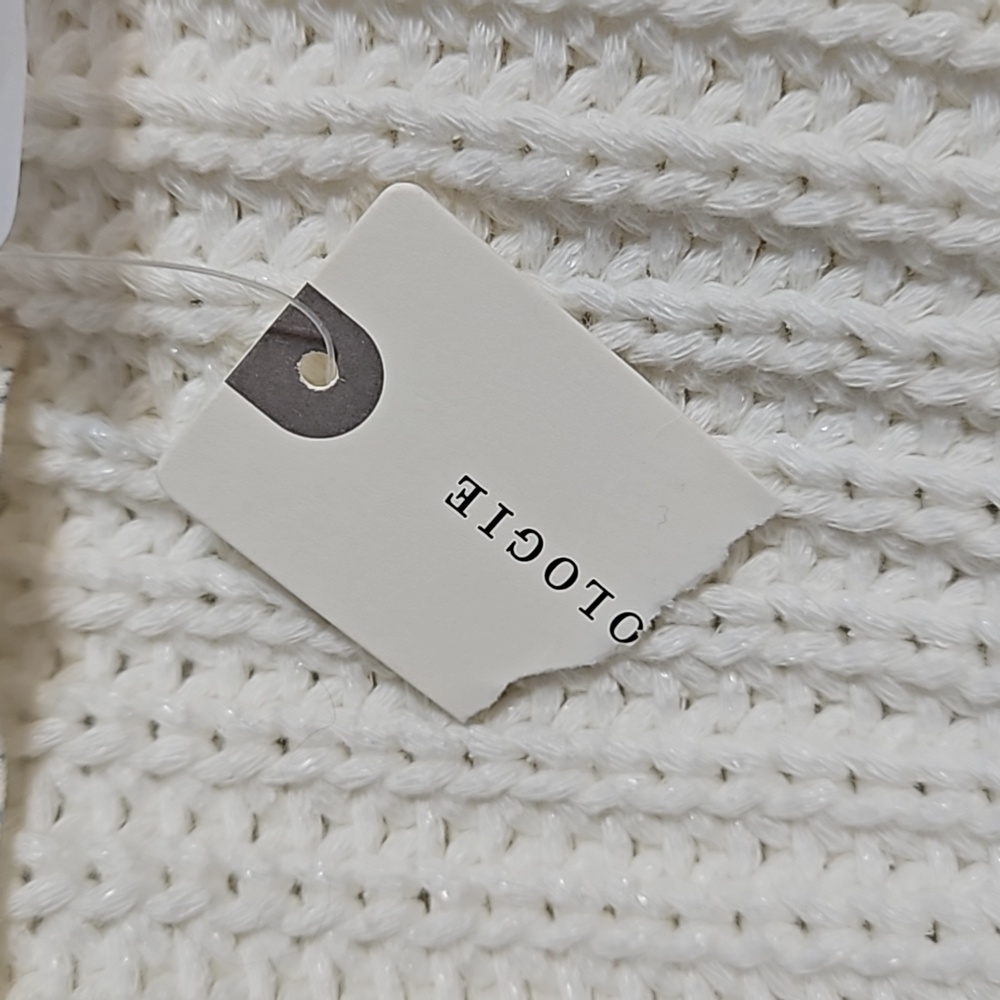 Anthropologie White Knit Sweater - Picture 12 of 13